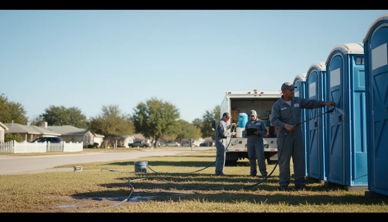 Long-Term Portable Toilet Rental in Von Ormy, TX near me